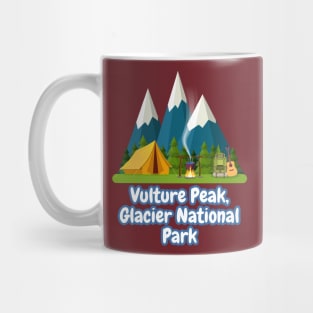 Vulture Peak, Glacier National Park Mug